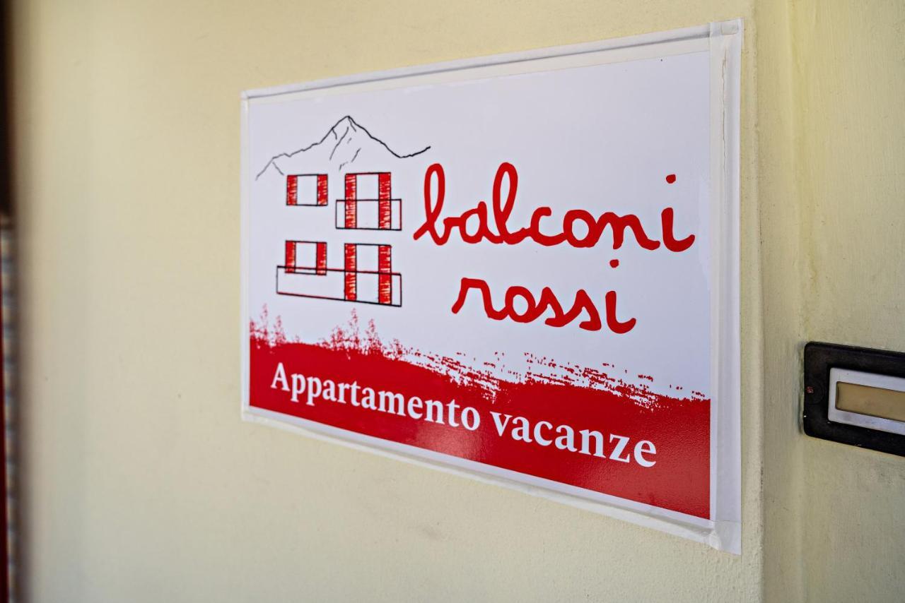 Balconi Rossi Borgo Valsugana Lägenhet Exteriör bild